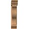 Ekena Millwork Funston Traditional Smooth Bracket w/ Offset Brace, Western Red Cedar, 7 1/2"W x 28"D x 36"H BKT0806X28X36FST01SWR - alternate 4
